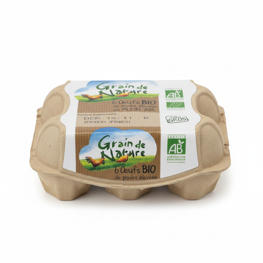Boite de 6 oeufs