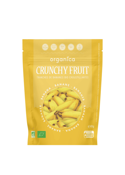Tranches de bananes biologiques lyophilisées - 1